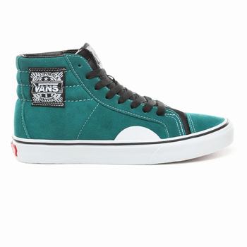 Damske Kotnikove Tenisky Vans California Native Style 238 Zelene VA10OHIZQ